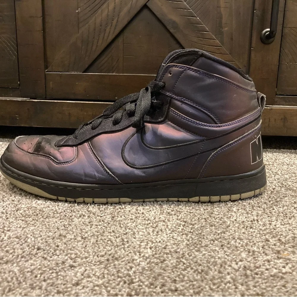 RARE BIG NIKE HIGH LE HOH "EGGPLANT" 375665-501 Men's Size 14 - Picture 7 of 12